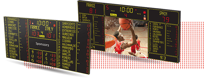 Scoreboards for all sporting venues