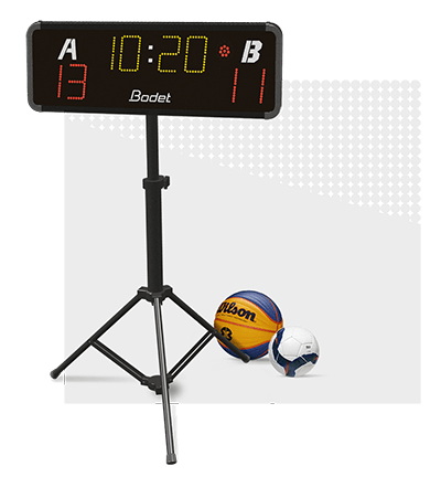 The BTX6015 scoreboard is easy to carry