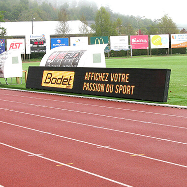 Perimeter LED screens to make your playing fields more dynamic