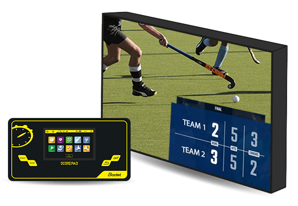 LED screens to animate your Field Hockey matches