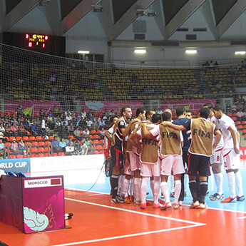 Scoreboards adapted to futsal rules