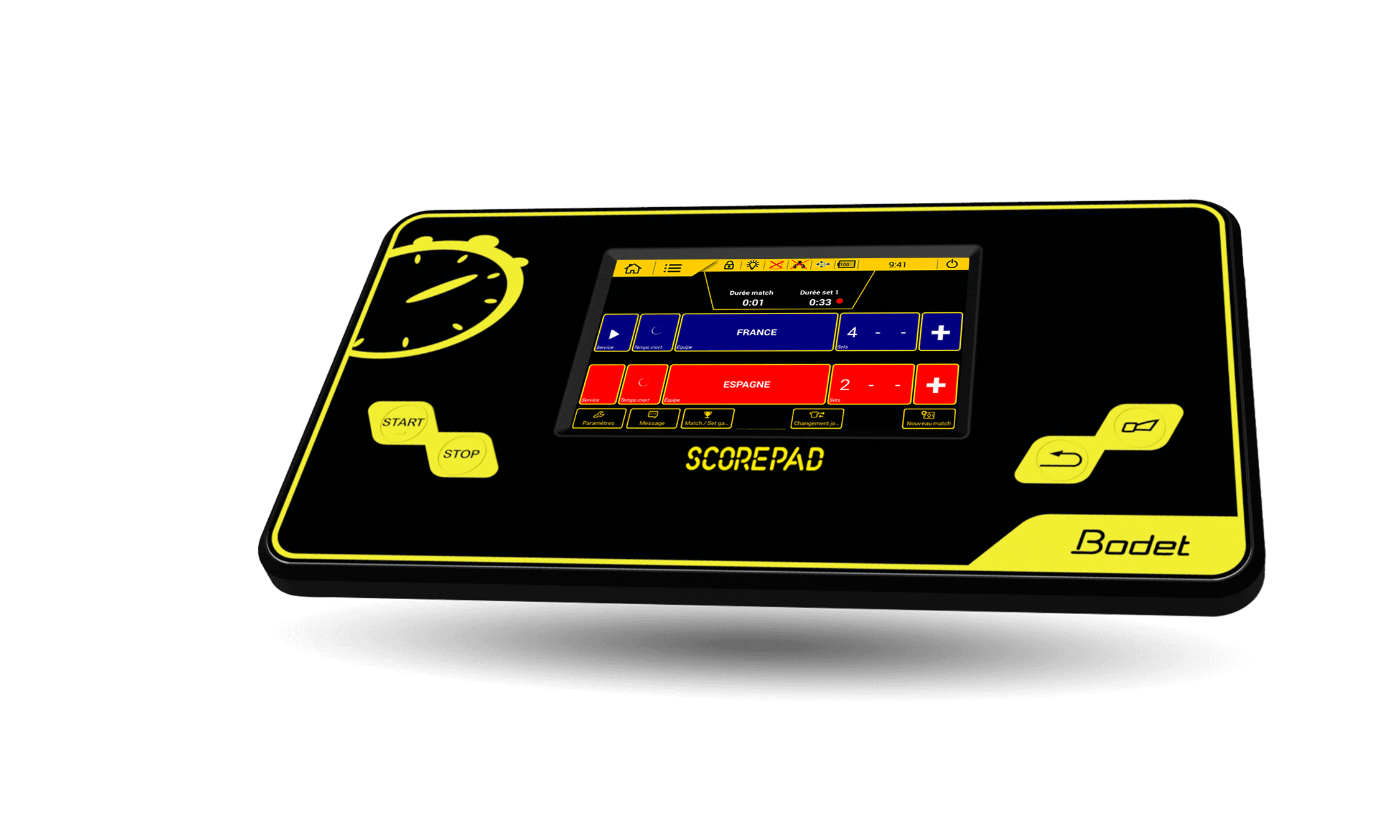 SCOREPAD: The score management solution for volleyball scoreboards