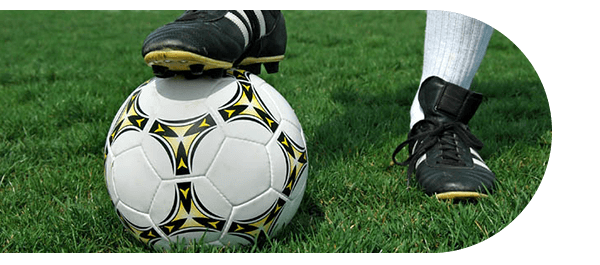 Los marcadores de fútbol resistentes a los impactos de balón