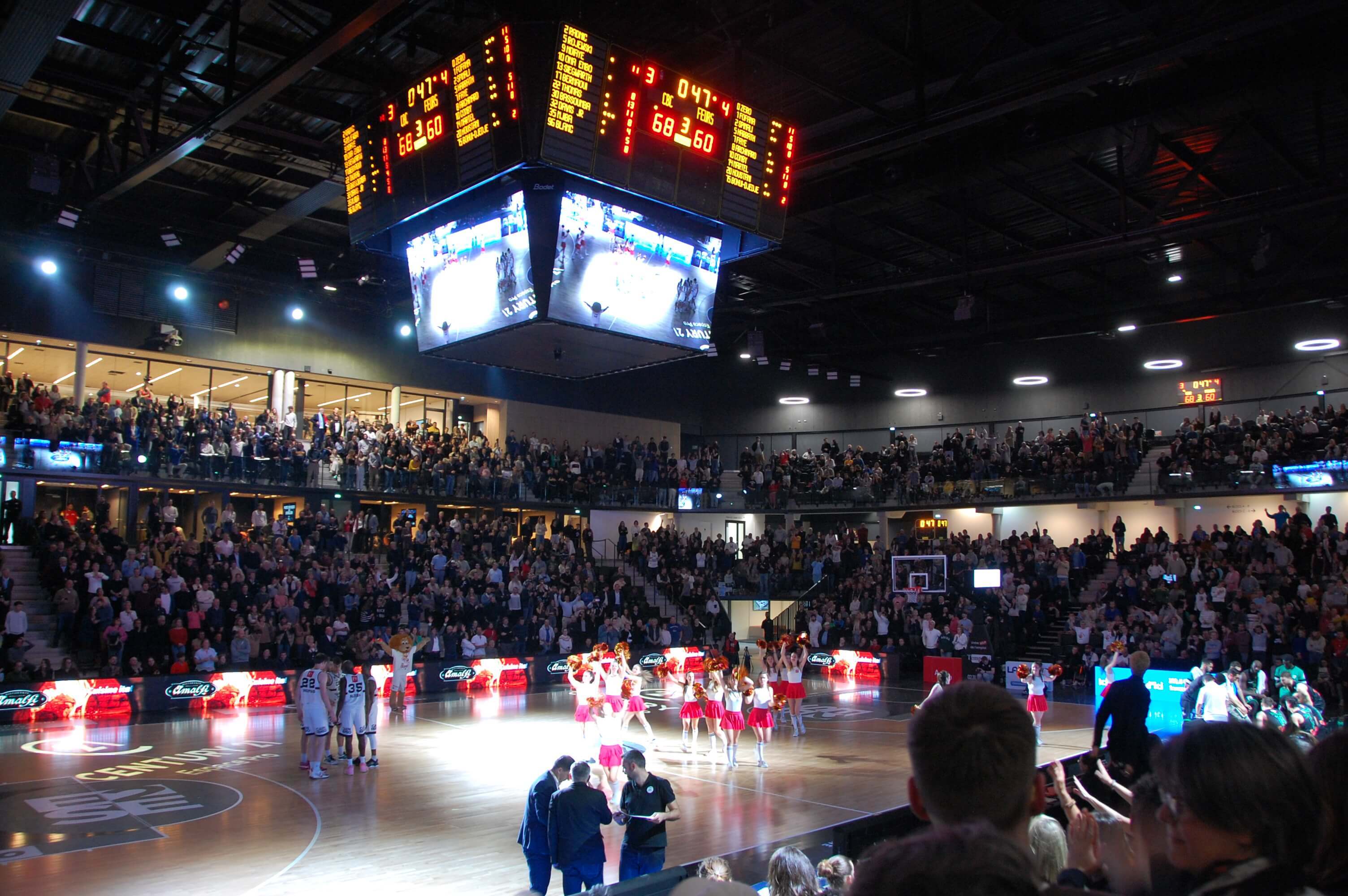 Bodet Sport équipe le Palais des Sports de Caen pour la Leaders Cup LNB 2025