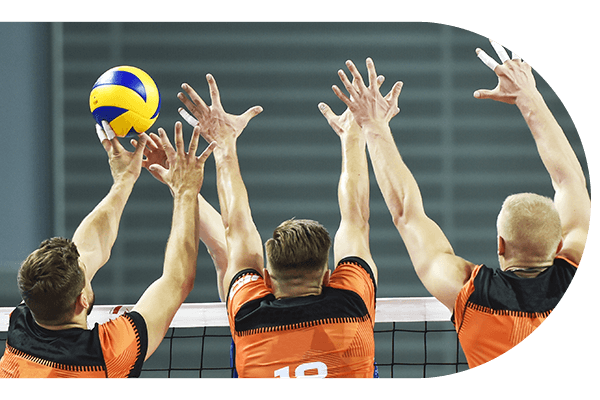 Affichage sportif dédié au handball et volleyball