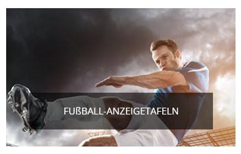 Fussbal Anzeigetafeln