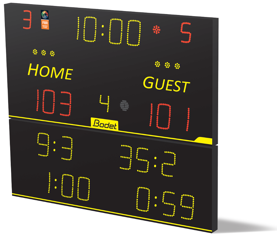 handball scoreboard