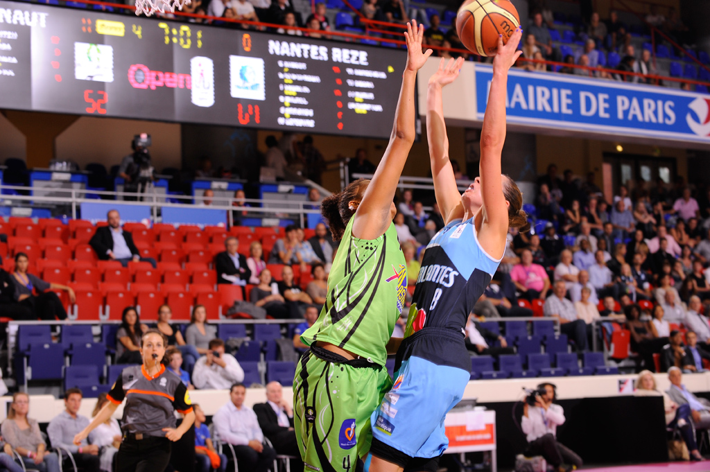 Bodet - Marcadores de baloncesto y balonmano - Estadio Pierre de Coubertin - París-4