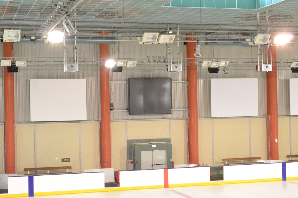 Bodet – Pantalla de vídeo de la pista de patinaje Glisséo, Cholet-1