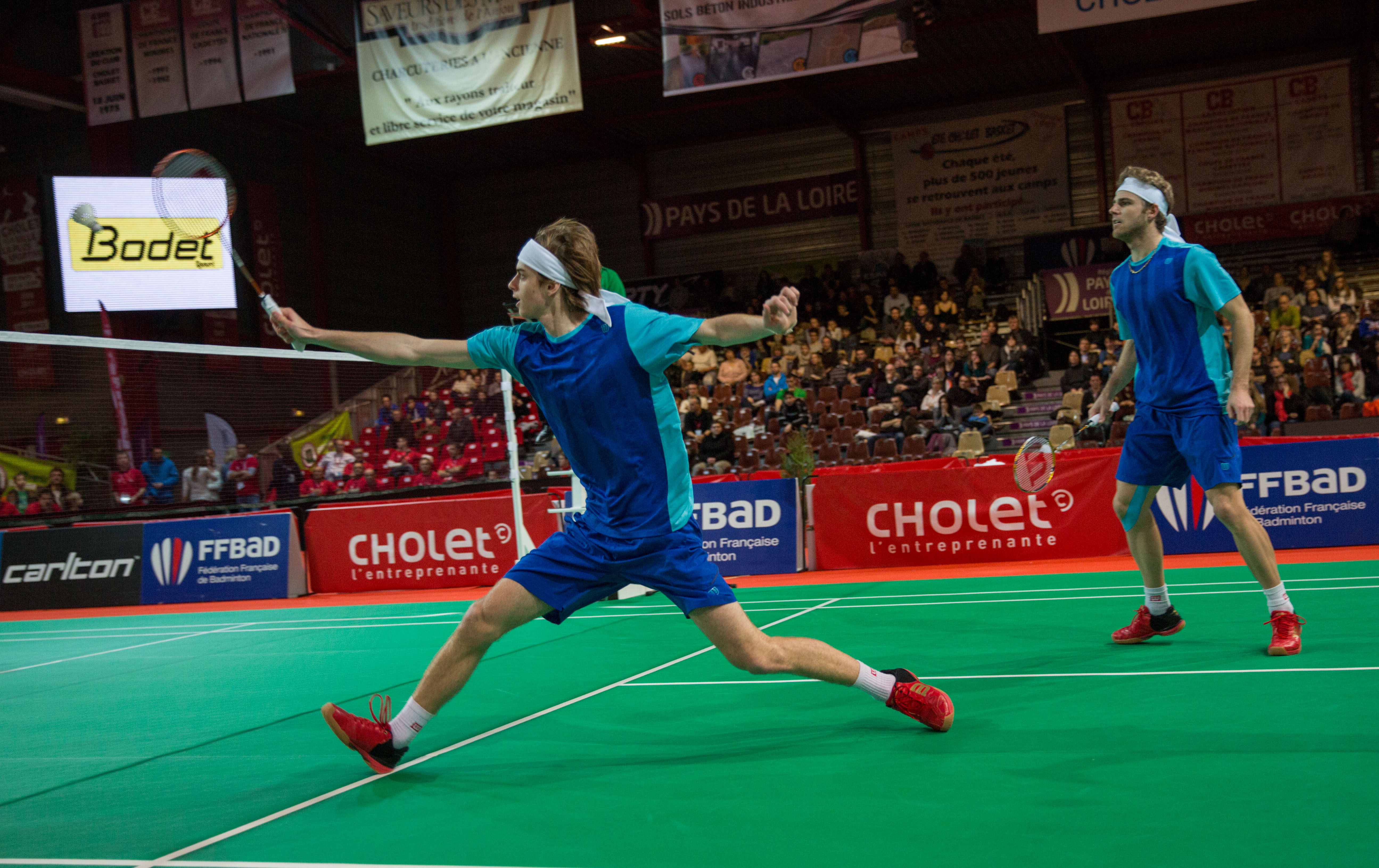 CHOLET La-meilleraie Championnats badminton 2014 BT7000 11