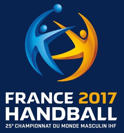 Logo France 2017 Handball